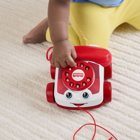 Telefon interactiv, Rosu, 12 luni+, Fisher Price 785169