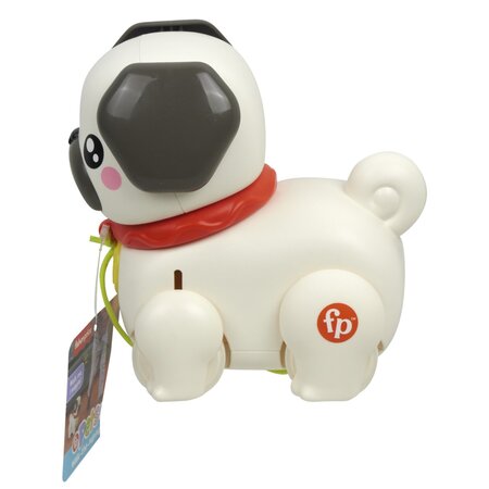 Jucarie interactiva de tras, Catel cu miscari si sunete, 12 luni+, Fisher Price 785180