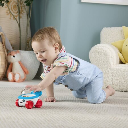 Jucarie de impins, Vehicul Popcorn cu bile, 6 luni+, Fisher Price 785186