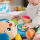 Catel interactiv cu urechi albastre, Rade si invata, 6-36 luni, Fisher Price 785200