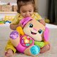 Catelusa intareactiva cu urechi roz, Rade si invata, 6-36 luni, Fisher Price 785205