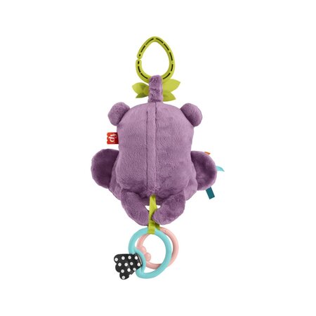 Jucarie de agatat, Mov, Maimutica muzicala, 0 luni+, Fisher Price 785226