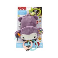 Jucarie de agatat, Mov, Maimutica muzicala, 0 luni+, Fisher Price