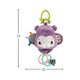 Jucarie de agatat, Mov, Maimutica muzicala, 0 luni+, Fisher Price 785228