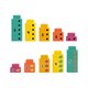 Jucarie educativa stivuibila, Aligator, 3 ani+, Fisher Price 785256