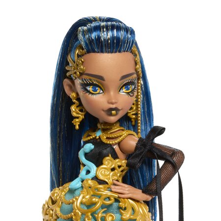 Papusa cu accesorii, Scary Sweet Birthday Cleo De Nile, 4 ani+, Monster High 785339