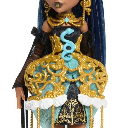 Papusa cu accesorii, Scary Sweet Birthday Cleo De Nile, 4 ani+, Monster High 785340