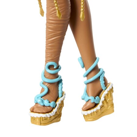 Papusa cu accesorii, Scary Sweet Birthday Cleo De Nile, 4 ani+, Monster High 785341