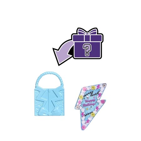 Papusa cu accesorii, Scary Sweet Birthday Frankie Stein, 4 ani+, Monster High 785402