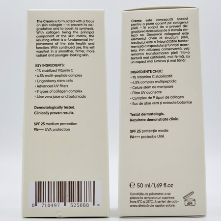 Crema de zi anti-rid cu SPF 25 si colagen, 50 ml, 21Collagen 785771