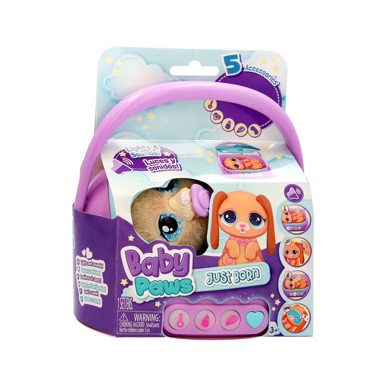 Jucarie Just Born, diverse modele, Baby Paws