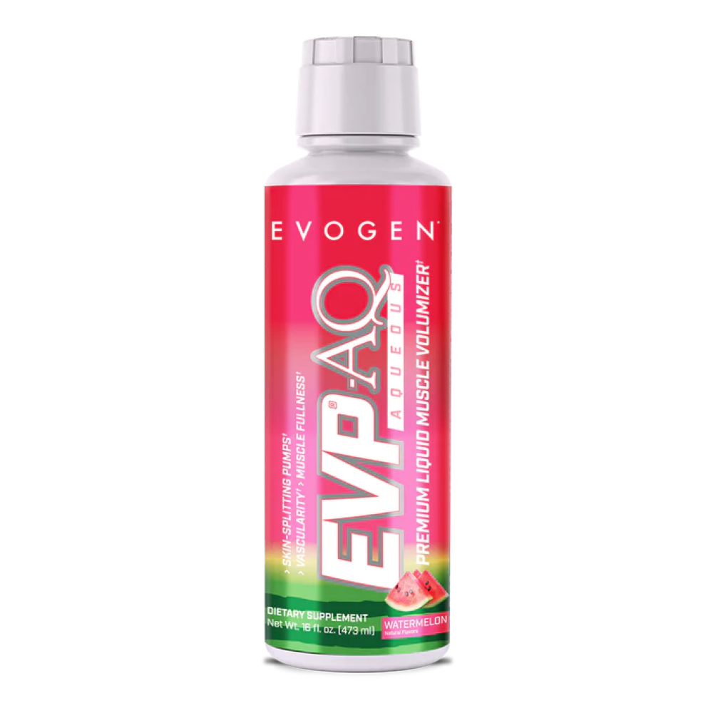 Supliment lichid pe baza de glicerina EVP-AQ, Watermelon, 473 ml, Evogen
