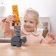 Set de constructie din lemn, Prietenii Padurii, +2 ani, 16 piese, Melissa & Doug 785492