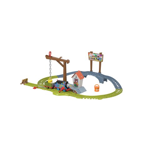 Set de joaca Locomotiva motorizata Thomas livreaza vopseaua, 3 ani+, Thomas and Friends 785565