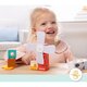 Set de constructie din lemn, Prietenii de la Ferma, +2 ani, 16 piese, Melissa & Doug 785556