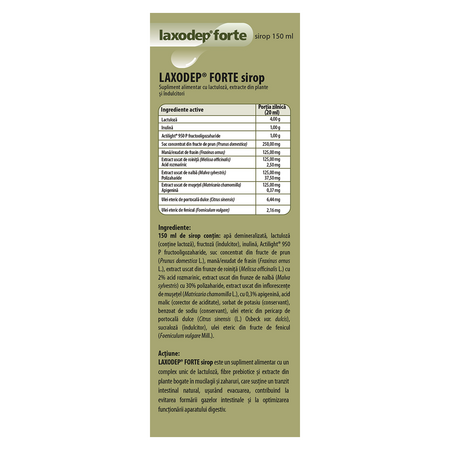 Sirop Laxodep Forte, 150 ml, Dr. Phyto 785579