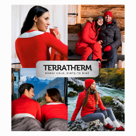 Centura termica cu incalzire 100% naturala Heating Belt, 1 bucata, Terratherm 785700