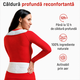 Centura termica cu incalzire 100% naturala Heating Belt, 1 bucata, Terratherm 785699