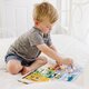 Set de invatare Placa din lemn cu zavoare, +3 ani, 1 bucata, Melissa & Doug 785592