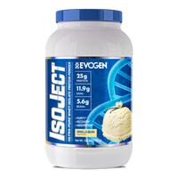 Izolat proteic din zer Isoject, Vanilla Bean, 750 g, Evogen