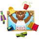 Set de joaca din lemn, Abilitati de baza, +3 ani, 1 bucata, Melissa & Doug 785661