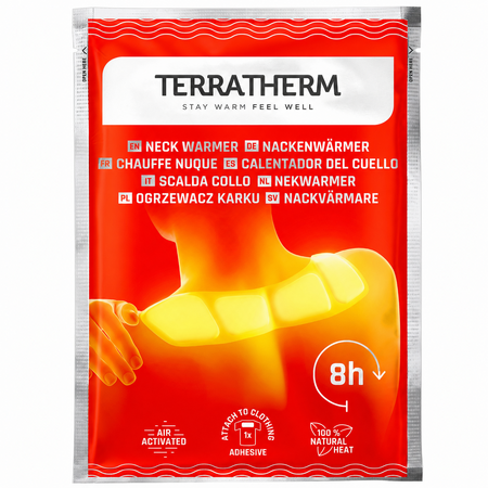 Plasture termic autoadeziv pentru zona cervicala Neck Warmer, 1 bucata, Terratherm