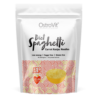 Paste noodles dietetice din konjac cu morcov, 400 g, OstroVit