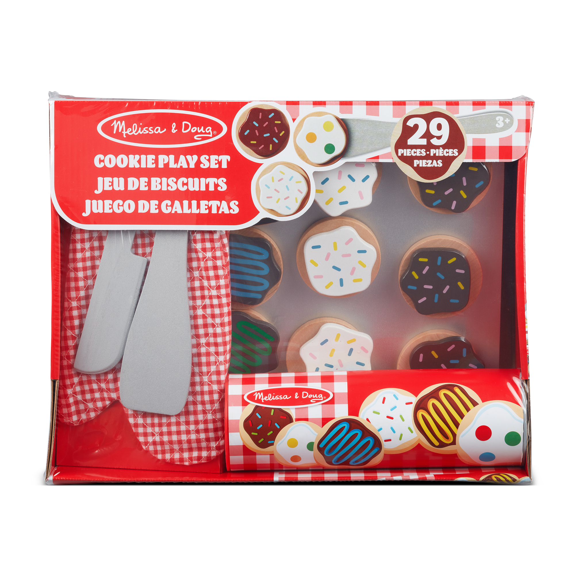 Set de joaca din lemn, Fursecuri, +3 ani, 29 piese, Melissa & Doug