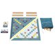 Joc Scrabble 2 in 1 din lemn in Limba Romana, MTJLJ65, Mattel 785831