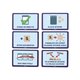 Joc Scrabble 2 in 1 din lemn in Limba Romana, MTJLJ65, Mattel 785826