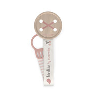 Lantisor cu panglica pentru suzeta Birdies, Roz, Suavinex