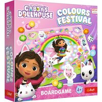 Joc Festivalul culorilor Gabbys Dollhouse, 4 ani+, Trefl