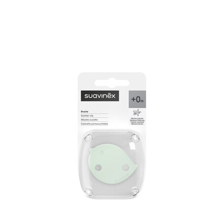 Lantisor pentru suzeta Birdies, Pasare menta, 0 luni+, Suavinex 785858