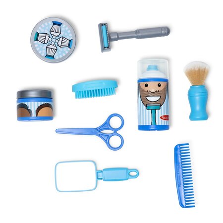 Set de joaca pentru barbierit, +3 ani, 16 piese, Melissa & Doug 785866
