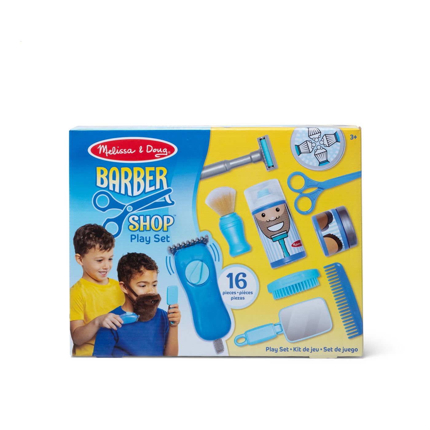 Set de joaca pentru barbierit, +3 ani, 16 piese, Melissa & Doug
