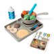 Set de joaca pentru gatit cu schimbarea culorii, Water Wow, +3 ani, 19 piese, Melissa & Doug 785880