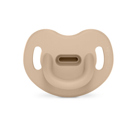 Suzeta anatomica din silicon SX Pro Soft Colour Essence, Beige, 0-6 luni, Suavinex 785888