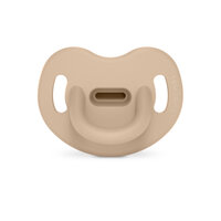 Suzeta anatomica din silicon SX Pro Soft Colour Essence, Beige, 0-6 luni, Suavinex