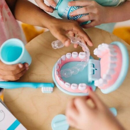 Set de joaca Super Smile, la Dentist, +3 ani, 25 piese, Melissa & Doug 785897