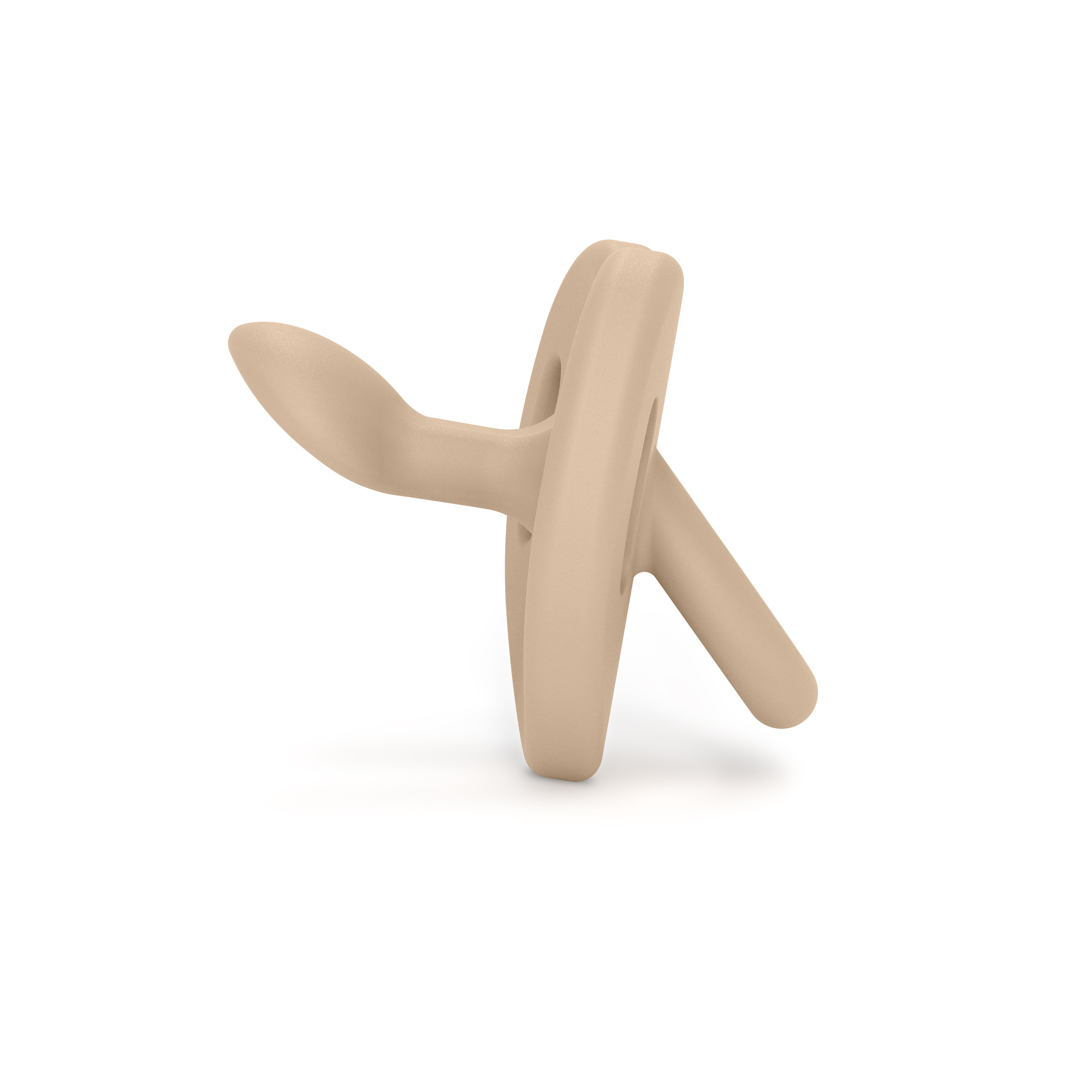 Suzeta anatomica din silicon SX Pro Soft Colour Essence, Beige, 6-18 luni, Suavinex