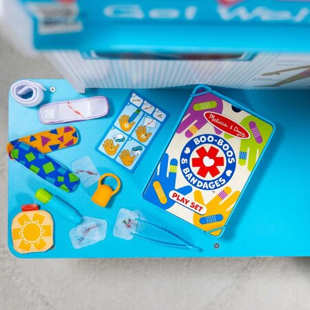 Set de joaca, Trusa de prim ajutor, +3 ani, 16 piese, Melissa & Doug 785927