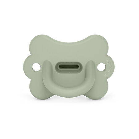Suzeta fiziologica din silicon SX Pro Colour Essence, Butterfly Verde, 0-6 luni, Suavinex 785954