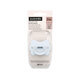 Suzeta fiziologica din silicon SX Pro Colour Essence, Butterfly Blue, 0-6 luni, Suavinex 785958