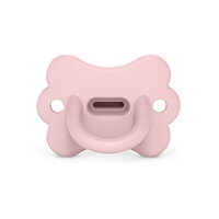 Suzeta fiziologica din silicon SX Pro Colour Essence, Butterfly Roz, 0-6 luni, Suavinex
