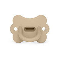 Suzeta fiziologica din silicon SX Pro Colour Essence, Butterfly Beige, 6-18 luni, Suavinex