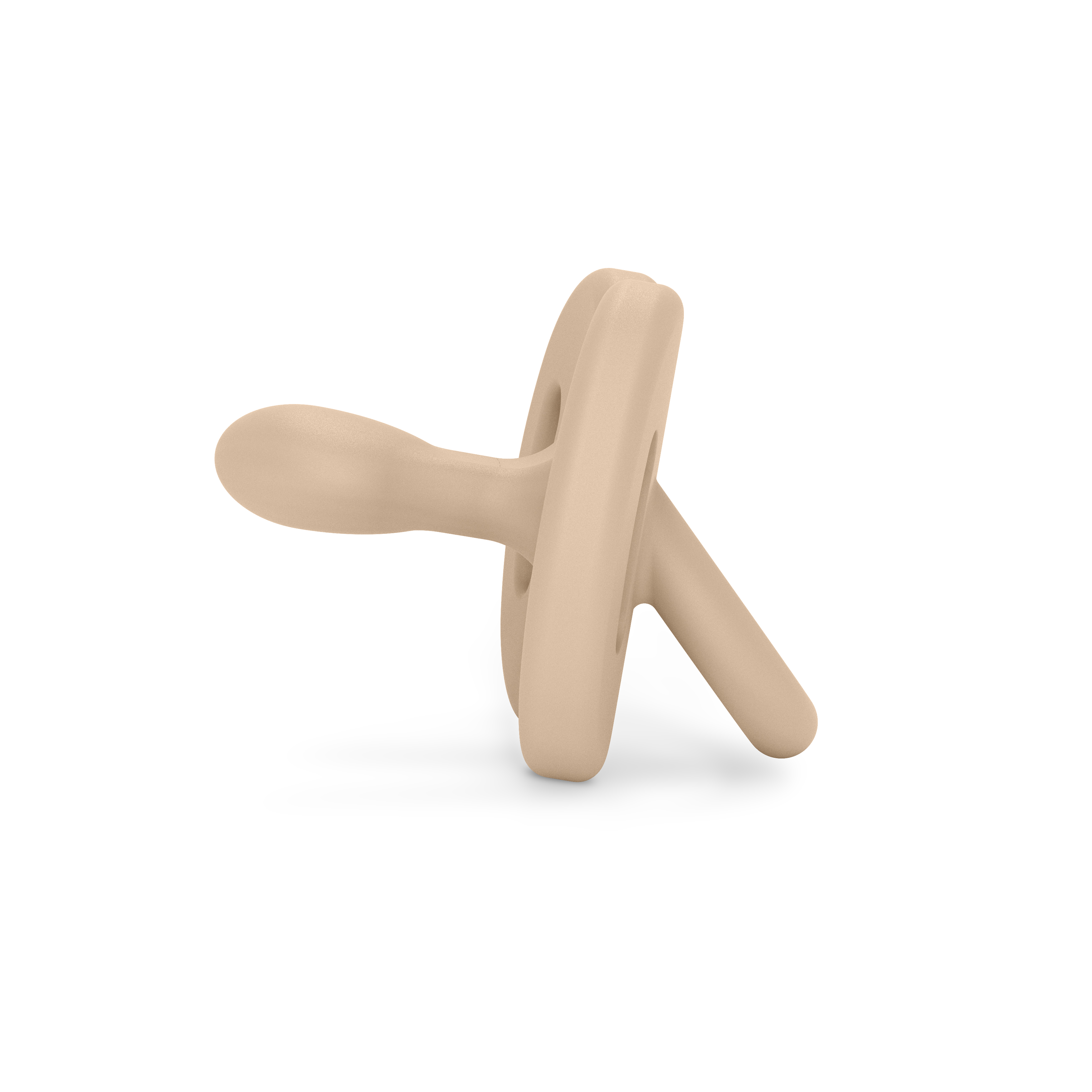 Suzeta fiziologica din silicon SX Pro Colour Essence, Beige, 6-18 luni, Suavinex