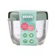 Recipient ermetic din sticla, Sage Green, 150 ml, Beaba 786032