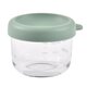 Recipient ermetic din sticla, Sage Green, 150 ml, Beaba 786659