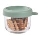 Recipient ermetic din sticla, Sage Green, 150 ml, Beaba 786033