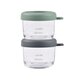 Set cu 2 recipiente pentru hrana, Mineral/Sage Green, 2x150 ml, Beaba 786652